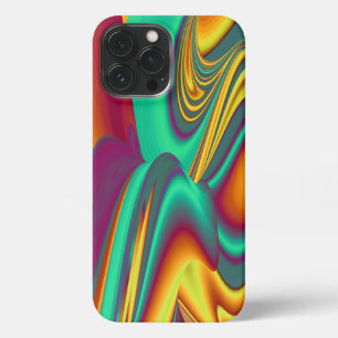 Etui iPhone 13 Pro Max Printemps Été Automne Fleurs Magie