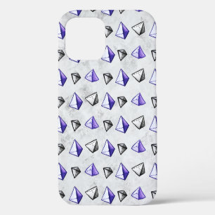 Coque iPhone 12 Professeur de mathématiques de géométrie de motif