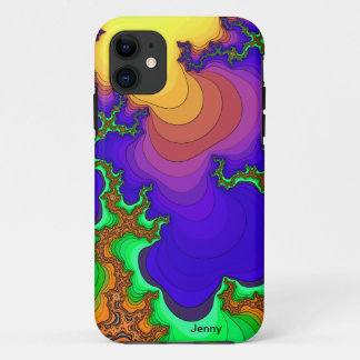 Coque iphone psychédélique de fractale