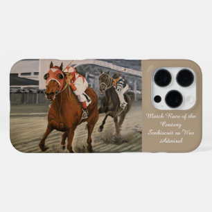 Coque iPhone 16 Pro Max Pur-sang classique ravit les propriétaires dans un