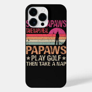 Coque Pour Pour iPhone 14 Pro Max Quelques Papaws Prendre Naps Real Papaws Jouer Gol