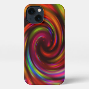 Etui iPhone 13 "Rainbow Whirlpool"