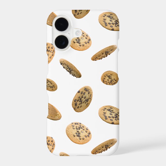 Coque iPhone Realistic Chocolate Chip Cookie Phone Case (Verso)