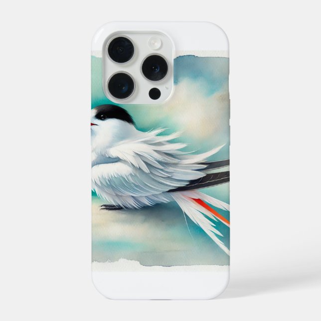 Coque iPhone Red Billed Tropicbird 051024AREF105 - Watercolor (Verso)