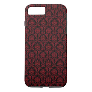 Coque iphone Red Damask
