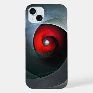 Red Swirl Artistique moderne Art Abstrait Motif #1
