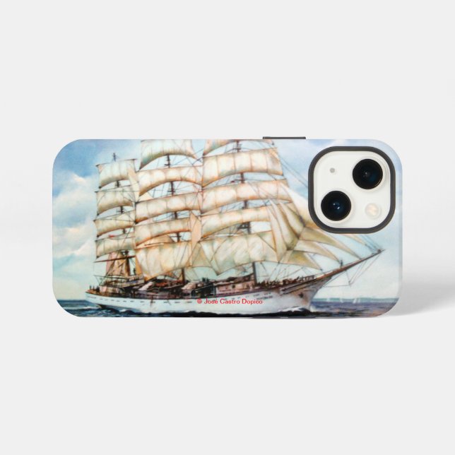 Coque iPhone Regata Cutty Shark (Verso Horizontal)