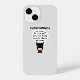Coque Pour iPhone 14 Règles de super-héros