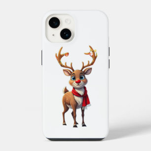 Coque Pour iPhone 14 Reindeer Phone cover