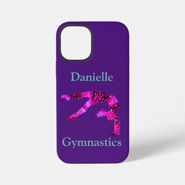 Coque iPhone Ressort de gymnastique personnalisée (Verso)