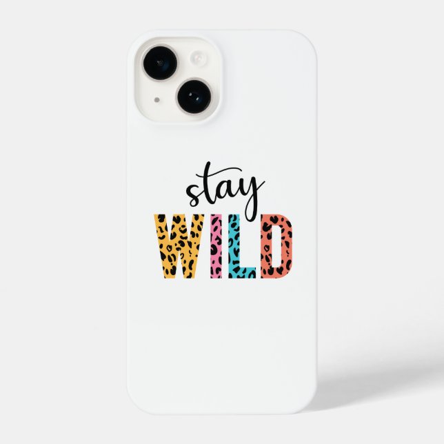 Coque iPhone Restez à l'abri (Verso)