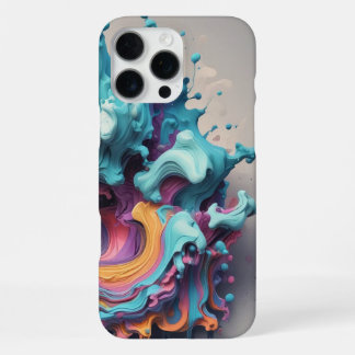Coque iPhone 16 Pro Max Résumé vibrant : faites de votre téléphone une œuv