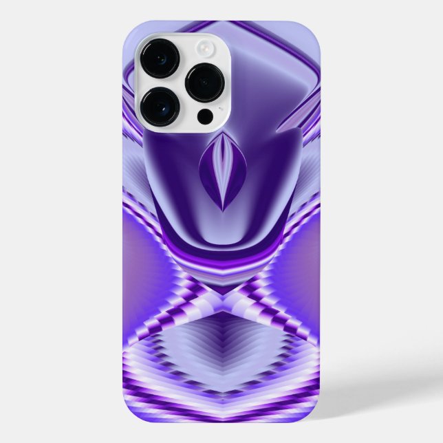 Coque iPhone Rêves arc-en-ciel à fleurs violettes (Verso)