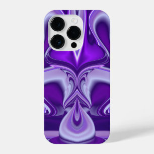 Coque Pour iPhone 14 Plus Rêves arc-en-ciel à fleurs violettes