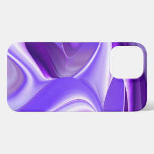 Etui iPhone 13 Pro Max Rêves arc-en-ciel à fleurs violettes