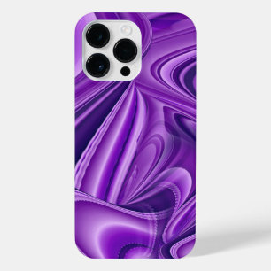 Coque Pour Pour iPhone 14 Pro Max Rêves arc-en-ciel à fleurs violettes