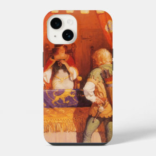 Coque Pour iPhone 14 Robin des Bois vintage rencontre la vierge de Mari