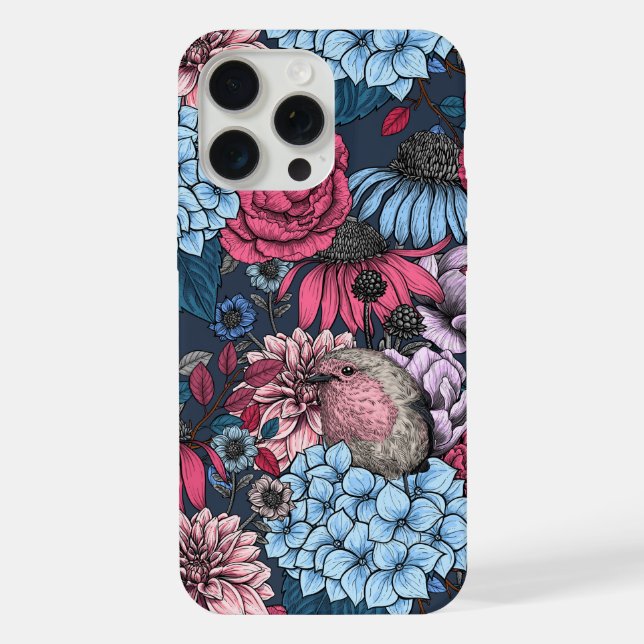 Coque iPhone Robins dans le jardin 3 (Verso)