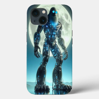 Etui iPhone 13 Robot Sasquatch