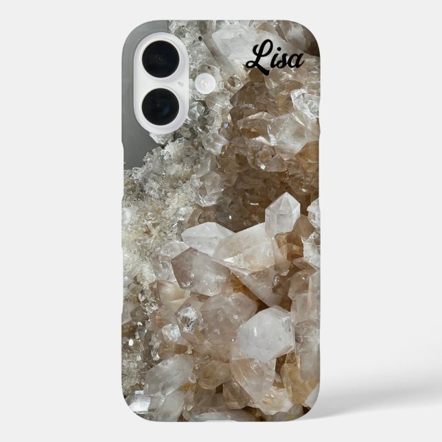 Coque iphone robuste en quartz personnalisé (Verso)