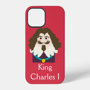 Coque iPhone 12 Roi Charles Ier d'Angleterre et d'Écosse
