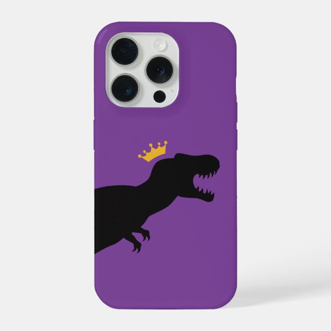 Coque iPhone Roi T-Rex (Verso)