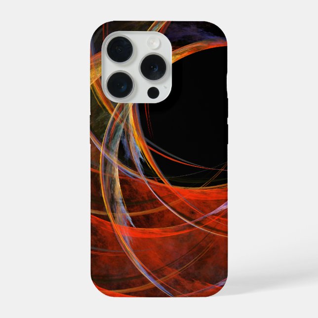 Coque iPhone Rompre le cercle de l'art Abstrait (Verso)