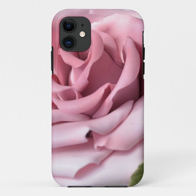 Coque iphone rose chic (Dos)