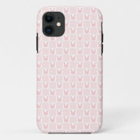 Coque iphone rose de lapin