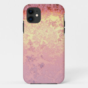 Coque iphone rose d'Ombre d'or