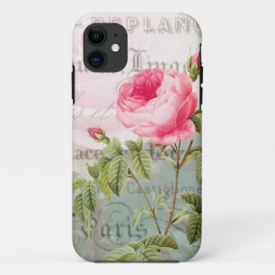 Coque iphone Rose Vintage Redoute Pink
