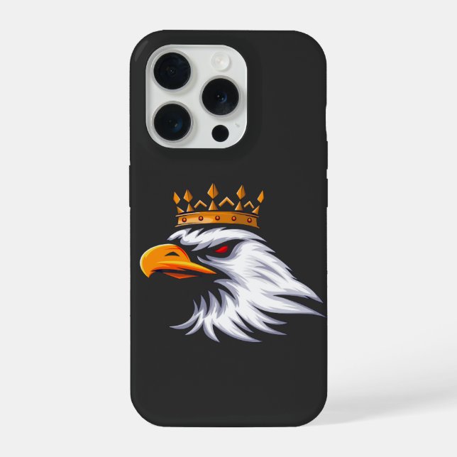 Coque iPhone Royal Crown Eagle iPhone 15 Case (Verso)