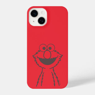 Coque Pour iPhone 14 Rue Sésame   Elmo Bright