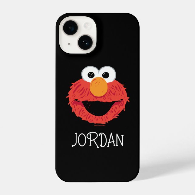 Coque iPhone Rue Sésame | Face Elmo (Verso)