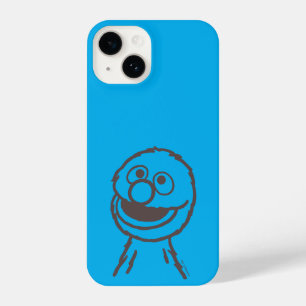 Coque Pour iPhone 14 Rue Sésame   Lumière de Grover   Ajouter Votre Nom