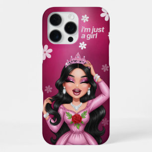 Coque iPhone 16 Pro Max Sacoche téléphonique Princess personnalisée