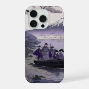 Samurai iPhone 15 Case Mount Fuji Japanese Art