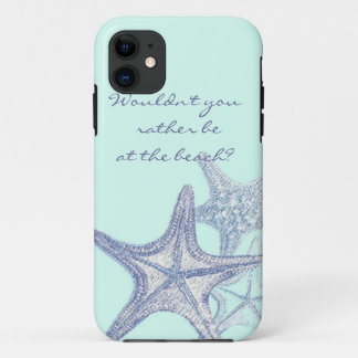 Coque iphone seastar bleu