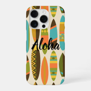 Coque iPhone 16 Pro Secret Beach Hawaiian Surfboards - Turquoise