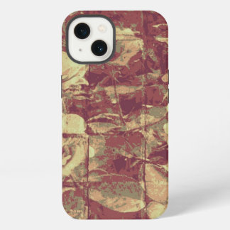 Etui iPhone 13 S'est levé le motif de camouflage sur l'arrière -