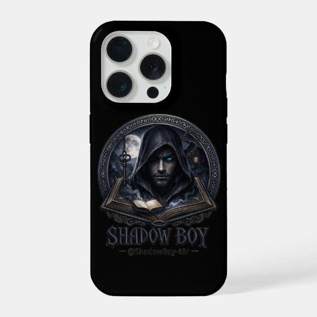 Coque iPhone shadow boy (Verso)