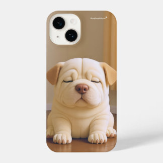 Coque Pour iPhone 14 Shar Pei Puppy - Soft Serenity by WangWang