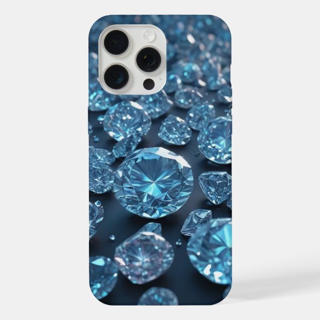 Coque iPhone Shining Diamonds iphone 15 pro max coque (Verso)