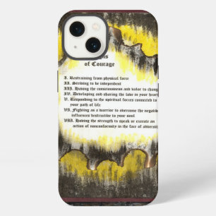 Etui iPhone 13 Signes de courage
