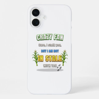 Coque iPhone 16 Plus SlipperyJoe's corn stalks follow someone crazy fan