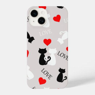 Coque Pour iPhone 14 Smartphone case with cats