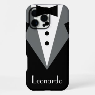 Coque iPhone 16 Pro Max Smoking noir personnalisé