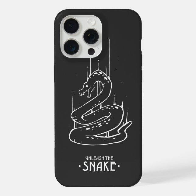COQUE iPhone SNAKE ANIMAL LINE DÉLIBÉRER LE SNAKE (Verso)
