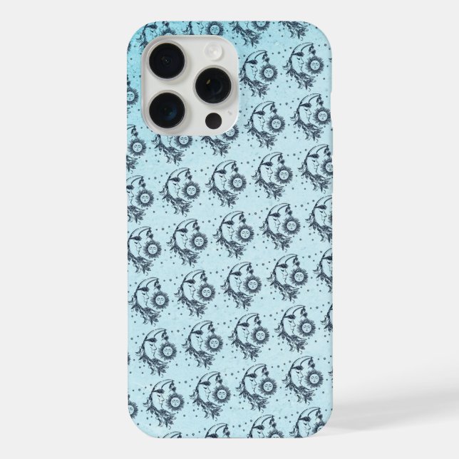 Coque iPhone Soleil et Lune (Verso)