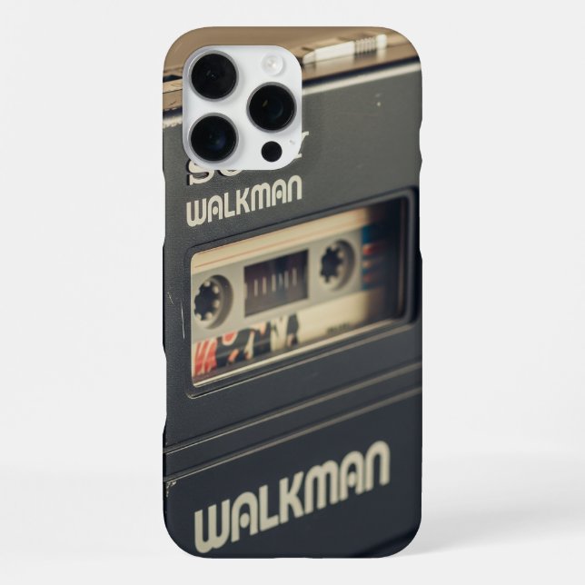 Coque iPhone Sony Walkman (Verso)